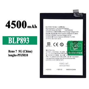 Pin BLP893 Thích hợp cho OPPO Reno 7