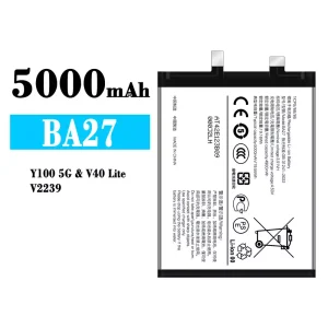 Pin BA27 Thích hợp cho VIVO Y100 5G/V40 Lite