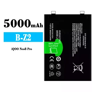 Pin B-Z2 Thích hợp cho VIVO iQOO Neo8 Pro