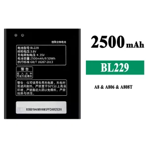 Pin BL229 Thích hợp cho Lenovo A8/A806/A808T