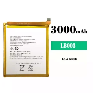 Pin LB003 Thích hợp cho Lenovo K5/K350T