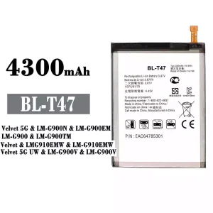 Pin BL-T47 Thích hợp cho LG Velvet 5G