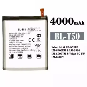 Pin BL-T50 Thích hợp cho LG Velvet 5G
