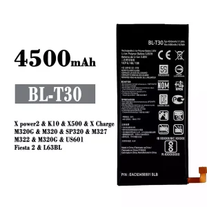 Pin BL-T30 Thích hợp cho LG X power2 / K10 / X500 / X Charge / Fiesta 2