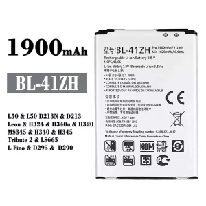 Pin BL-41ZH Thích hợp cho LG L50 / Tribute 2