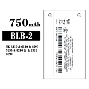 Pin BLB-2 Thích hợp cho Nokia NK 5210/6510/6590/7650/8210/8310/8890