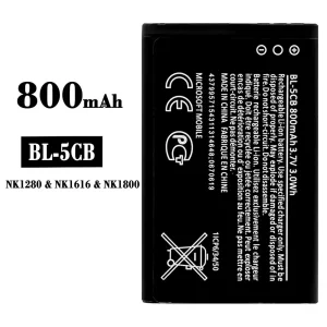 Pin BL-5CB Thích hợp cho Nokia NK1280/NK1616/NK1800