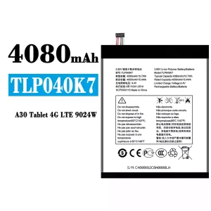 Pin TLP040K7 Thích hợp cho Alcatel A30 Tablet 4G LTE 9024W