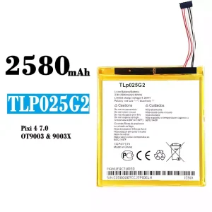 Pin TLP025G2 Thích hợp cho Alcatel Pixi 4 7.0