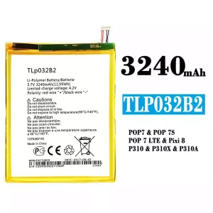 Pin TLP032B2 Thích hợp cho Alcatel POP 7/POP 7S/POP 7 LTE/Pixi 8