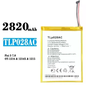 Pin TLp028AC Thích hợp cho Alcatel Pixi 3 7.0
