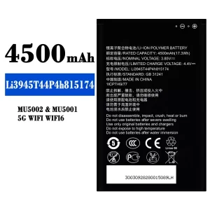 Pin Li3945T44P4h815174 Thích hợp cho ZTE MU5002/MU5001