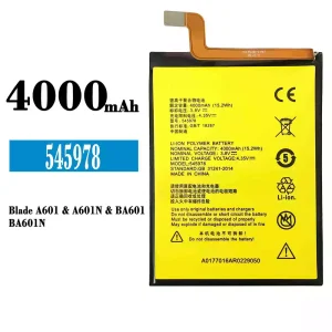 Pin 545978 Thích hợp cho ZTE Blade A601/A601N/BA601/BA601N