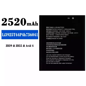 Pin Li3925T44P4h736041 Thích hợp cho ZTE Z839/Z855/Avid 4