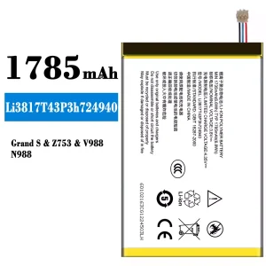 Pin Li3817T43P3h724940 Thích hợp cho ZTE Grand S/Z753/V988/N988