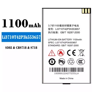 Pin Li3710T42P3h553657 Thích hợp cho ZTE S302/CBS718/S718