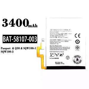 Pin BAT-58107-003 Thích hợp cho BlackBerry Passport/Q30/SQW100-1/SQW100-3