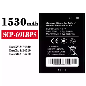 Pin SCP-69LBPS Thích hợp cho Kyocera DuraXV/DuraXA/DuraXE