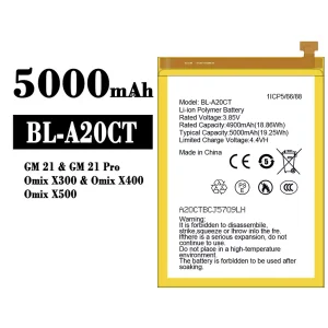 Pin BL-A20CT Thích hợp cho General Mobile GM 21/GM 21 Pro/Omix X300/Omix X400/Omix X500