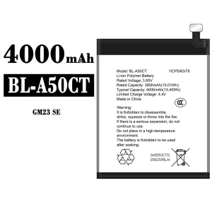 Pin BL-A50CT Thích hợp cho General Mobile GM 23 SE