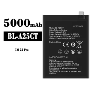 Pin BL-A25CT Thích hợp cho General Mobile GM 22 Pro