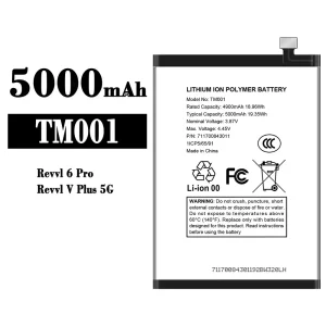 Pin TM001 Thích hợp cho T-Mobile Revvl 6 Pro/Revvl V Plus 5G