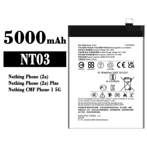 Pin NT03 Thích hợp cho Nothing Phone 1 5G/2a/2a Plus
