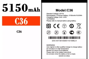 Pin Thích hợp cho Oukitel C36