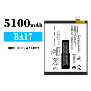 Pin BA17 Thích hợp cho IQOO 12 Pro/V2329A