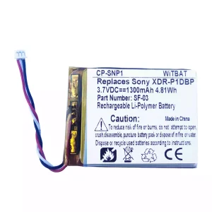 Pin tai nghe cho Sony XDR-P1DBP,Sony SF-03