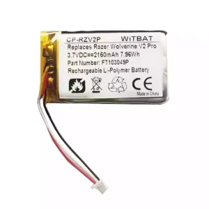 Pin tai nghe cho Razer Wolverine V2 Pro,FT103049P