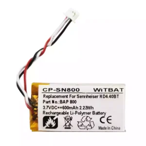 Pin tai nghe cho Sennheiser BAP 800,AHB571935PCT-03