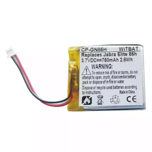 Pin tai nghe cho Jabra Elite 85h,Jabra Elite 75t,Evolve2 85,PL661935V