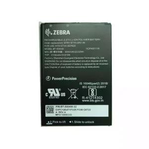 Pin ZEBRA BT-000455 BTRY-ET4X-8IN1-IN